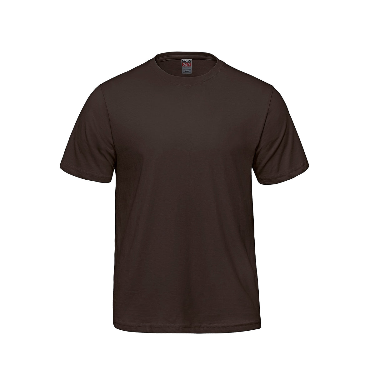 CSW Parkour - Ring Spun Cotton Crewneck Tee - Brown