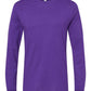 Bella+Canvas 3501 Unisex Jersey Long Sleeve Tee - Team Purple
