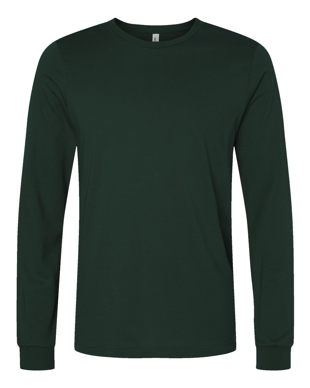 Bella+Canvas 3501 Unisex Jersey Long Sleeve Tee - Forest