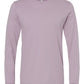 Bella+Canvas 3501 Unisex Jersey Long Sleeve Tee - Light Violet