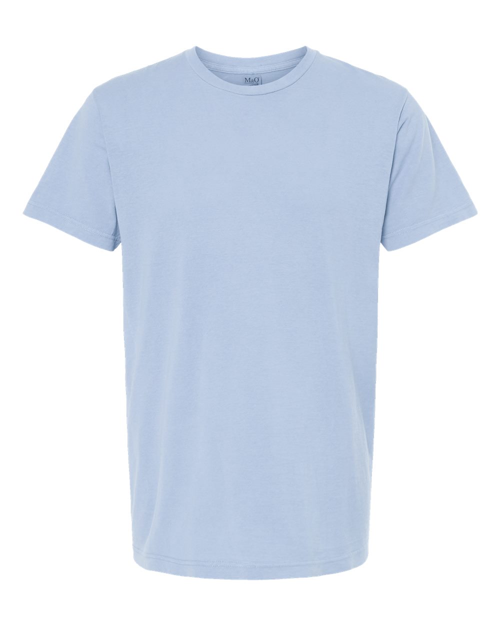 M&O 6500M Unisex Vintage Garment-Dyed T-Shirt - Chambray