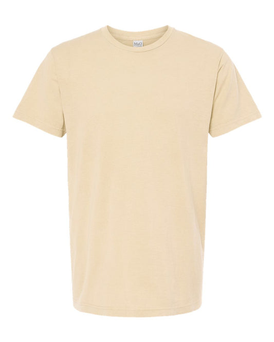 M&O 6500M Unisex Vintage Garment-Dyed T-Shirt - Ivory