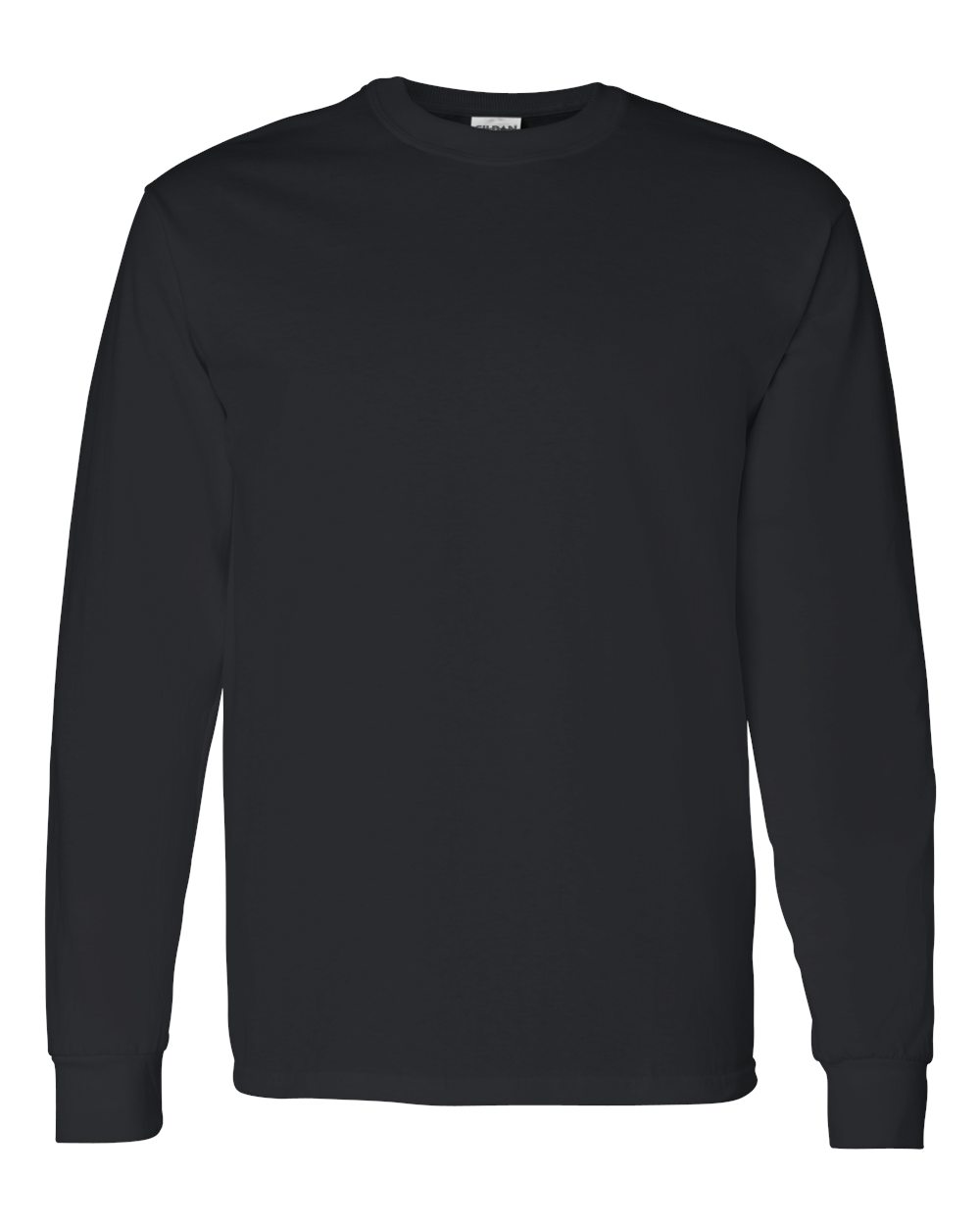 Gildan 5400 Heavy Cotton Long Sleeve T-Shirt - Black