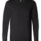 Bella+Canvas 3501 Unisex Jersey Long Sleeve Tee - Black