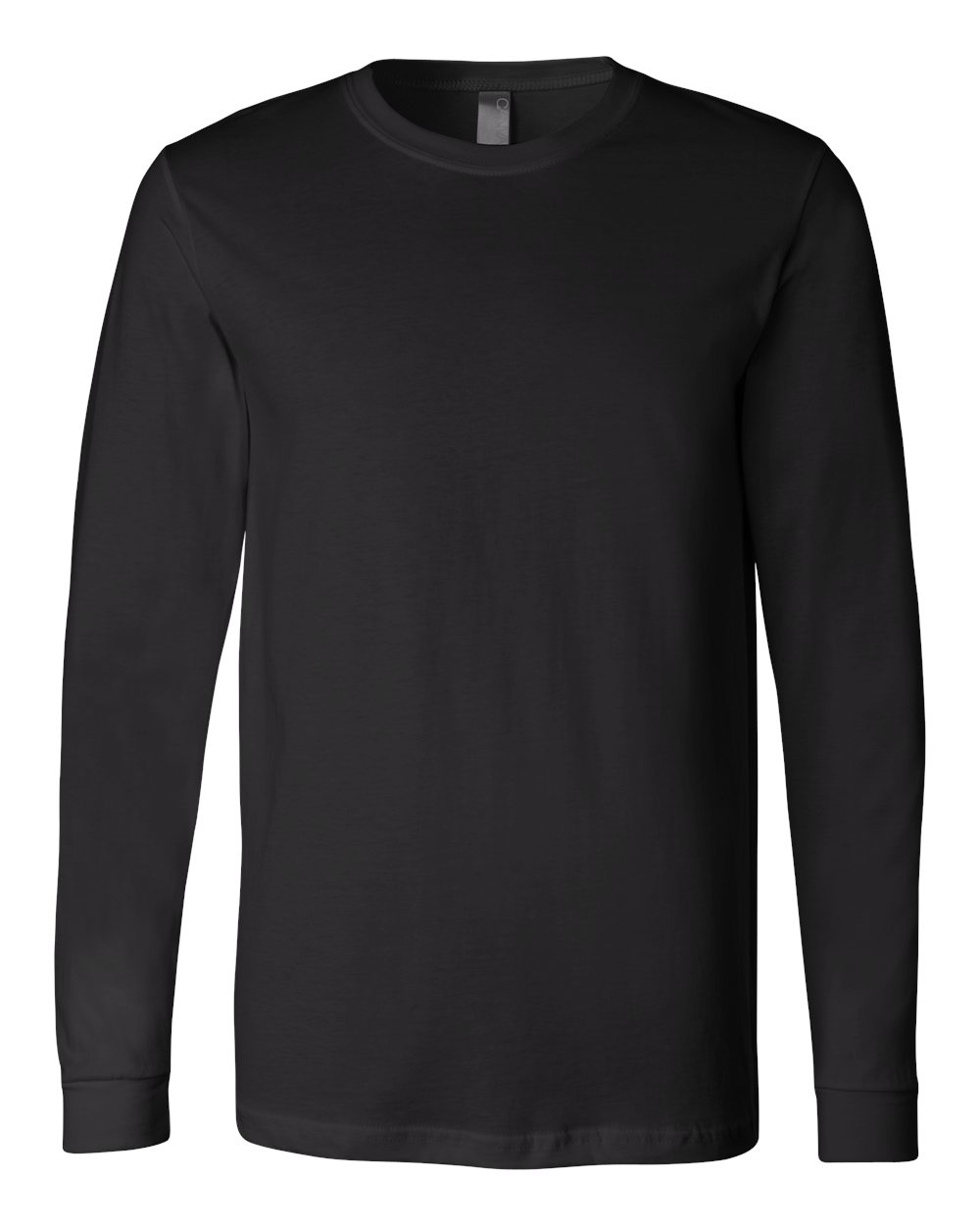 Bella+Canvas 3501 Unisex Jersey Long Sleeve Tee - Black