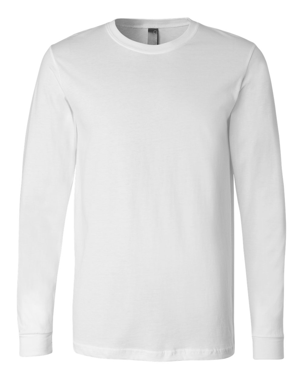 Bella+Canvas 3501 Unisex Jersey Long Sleeve Tee - White
