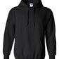 Gildan 18500 Heavy Blend Hooded Sweatshirt - Black