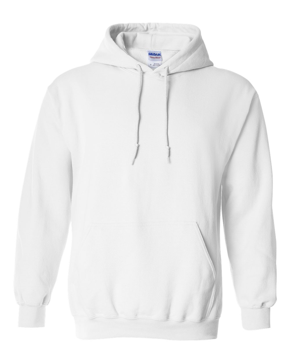 Gildan 18500 Heavy Blend Hooded Sweatshirt - White