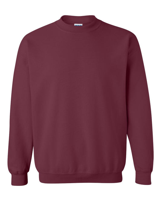 Gildan 18000 Heavy Blend Crewneck Sweatshirt - Maroon