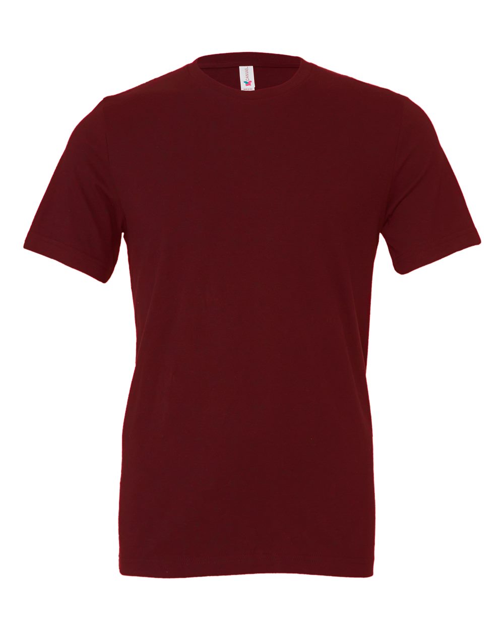 Bella+Canvas 3001 Unisex Jersey Tee - Maroon