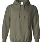 Gildan 18500 Heavy Blend Hooded Sweatshirt - Military Green