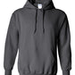 Gildan 18500 Heavy Blend Hooded Sweatshirt - Charcoal