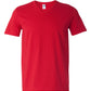 Gildan 64V00 Softstyle V-Neck T-Shirt - Cherry Red