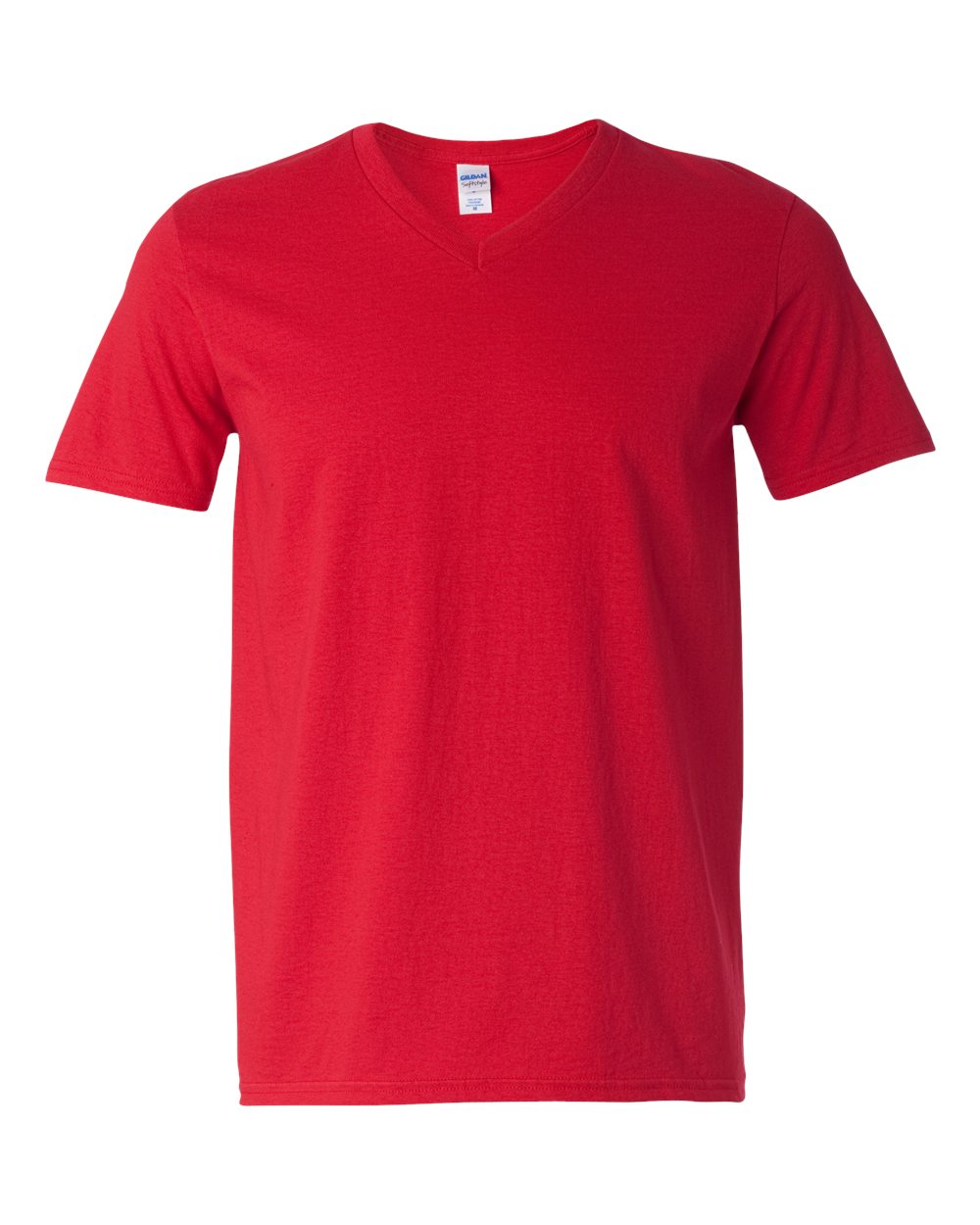 Gildan 64V00 Softstyle V-Neck T-Shirt - Cherry Red