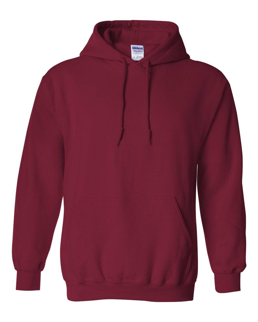 Gildan 18500 Heavy Blend Hooded Sweatshirt - Cardinal Red