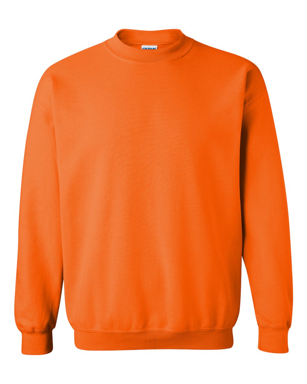 Gildan 18000 Heavy Blend Crewneck Sweatshirt - Safety Orange