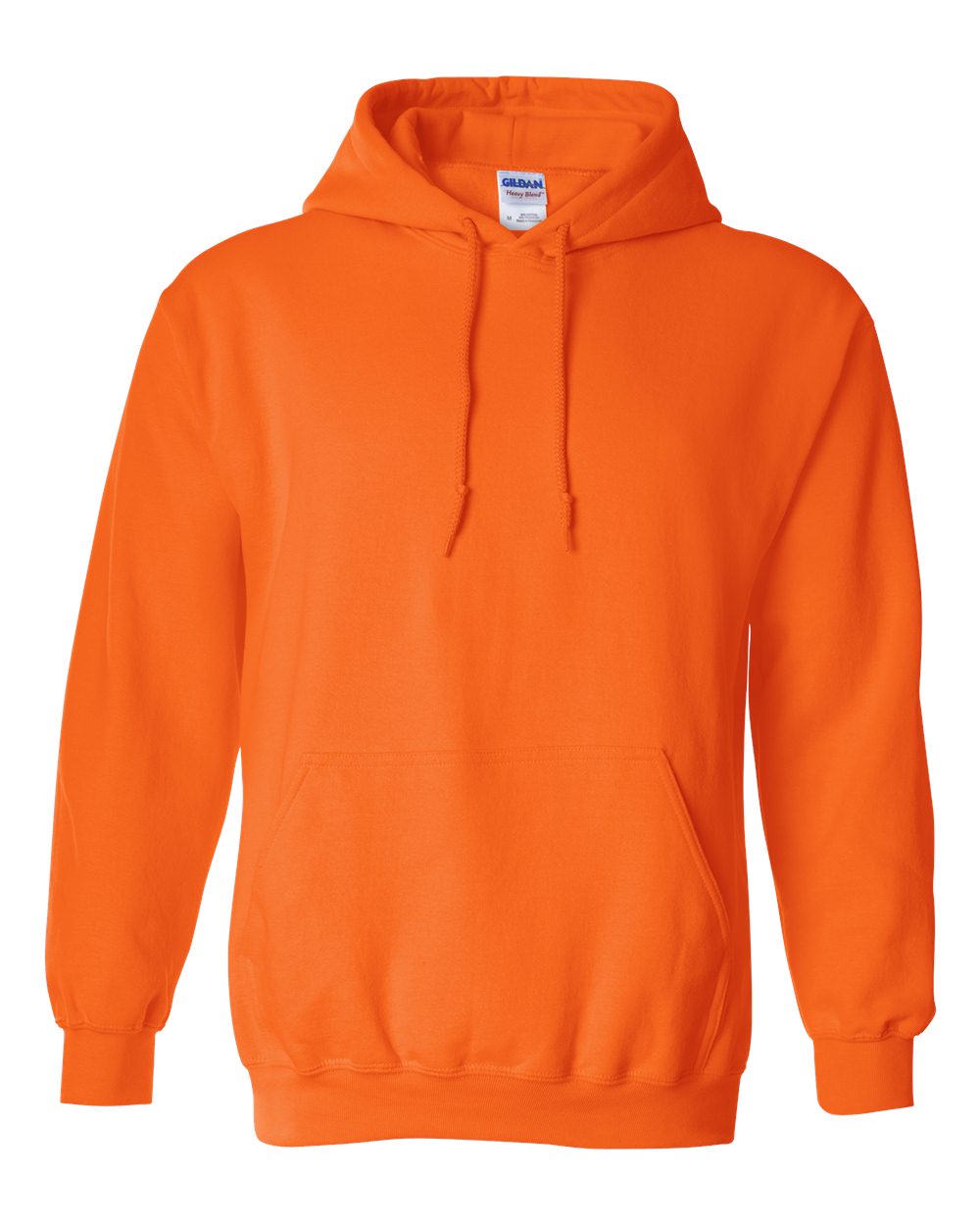 Gildan 18500 Heavy Blend Hooded Sweatshirt - Safety Orange