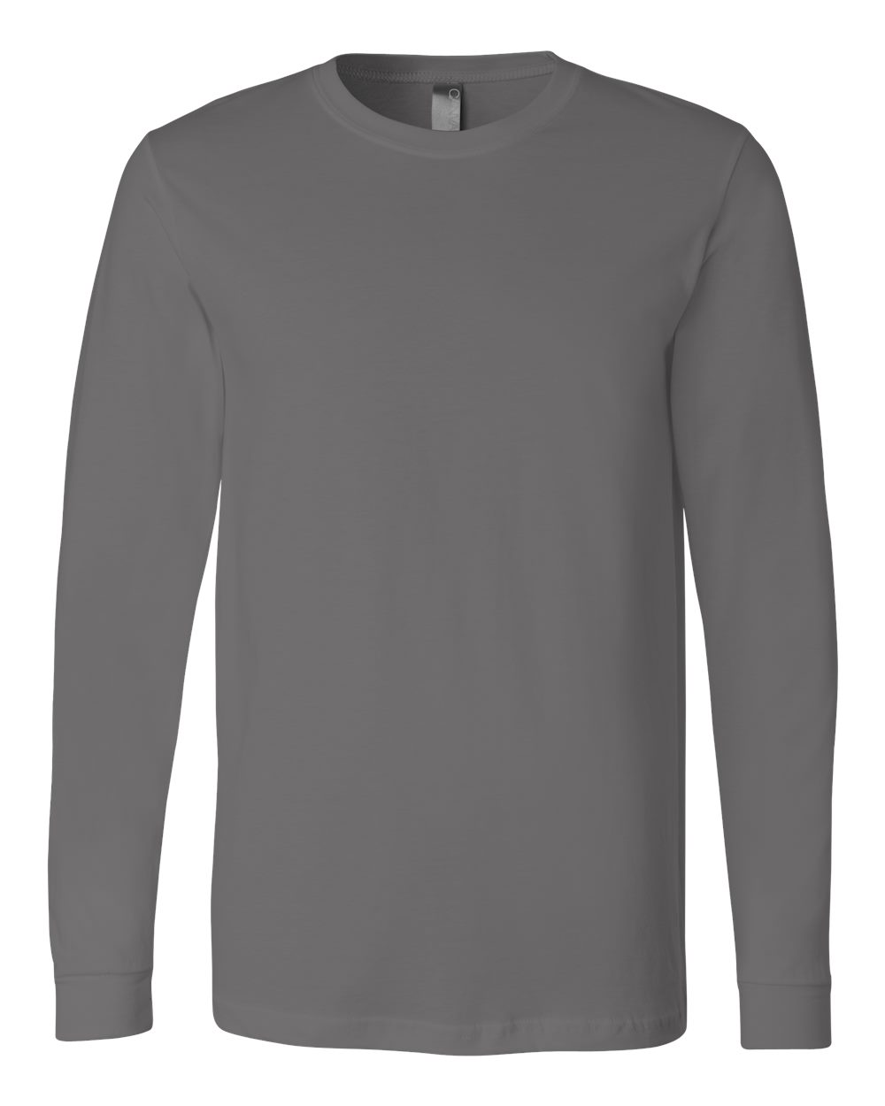 Bella+Canvas 3501 Unisex Jersey Long Sleeve Tee - Asphalt