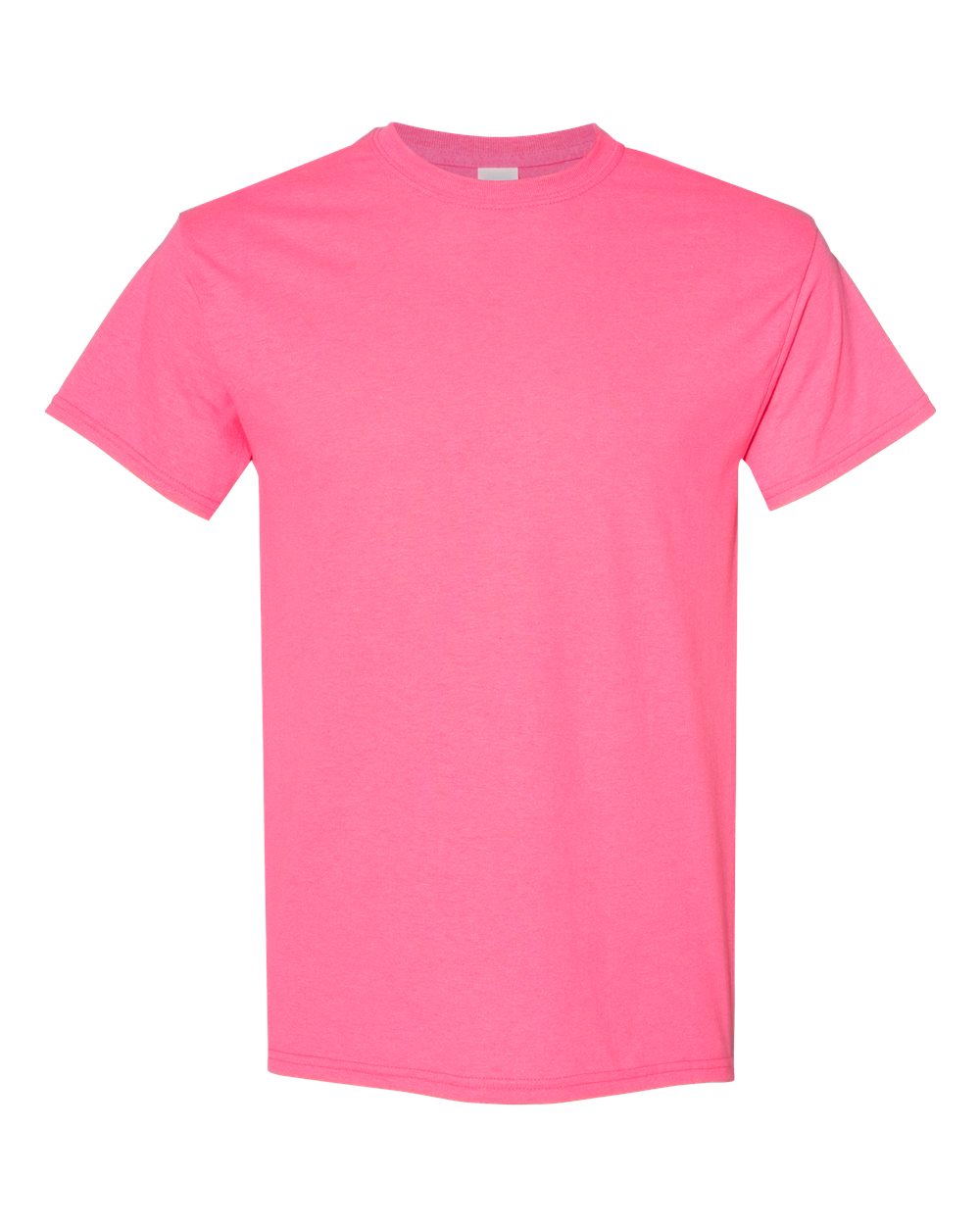 Gildan 5000 Heavy Cotton T-Shirt - Safety Pink