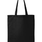 Q-Tees QTB Economical Tote Bag - Black