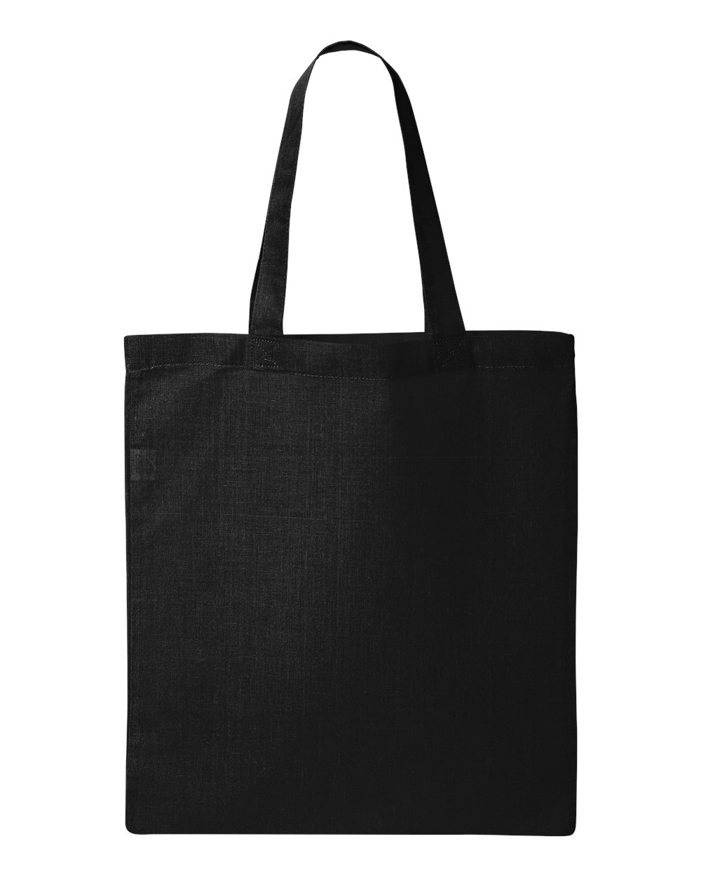 Q-Tees QTB Economical Tote Bag - Black