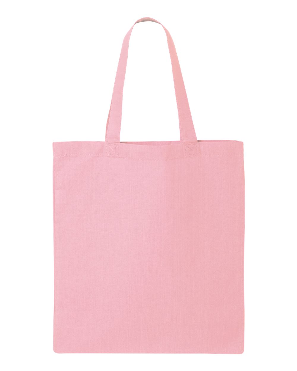 Q-Tees QTB Economical Tote Bag - Light Pink