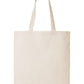 Q-Tees QTB Economical Tote Bag - Natural