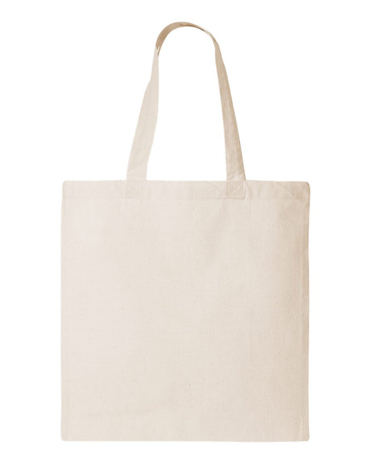 Q-Tees QTB Economical Tote Bag - Natural