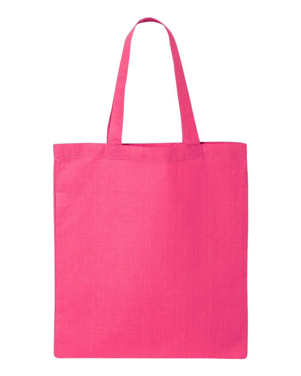 Q-Tees QTB Economical Tote Bag - Hot Pink