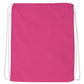 Q-Tees Q4500 Economical Cotton Drawstring Bag - Hot Pink