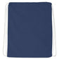 Q-Tees Q4500 Economical Cotton Drawstring Bag - Navy