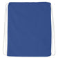 Q-Tees Q4500 Economical Cotton Drawstring Bag - Royal