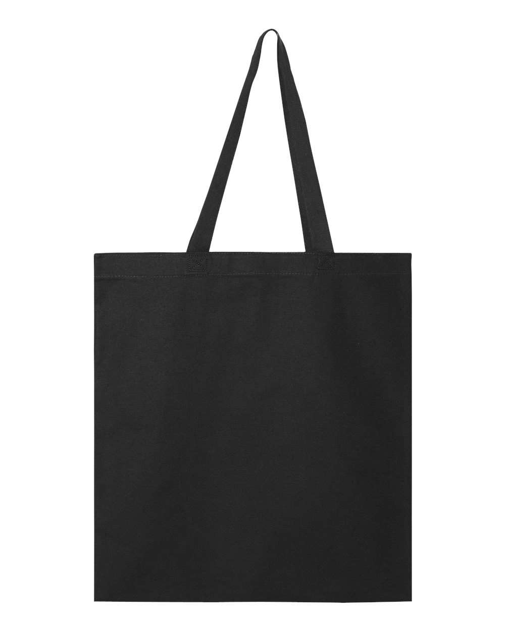 Q-Tees Q800 Canvas Promotional Tote - Black