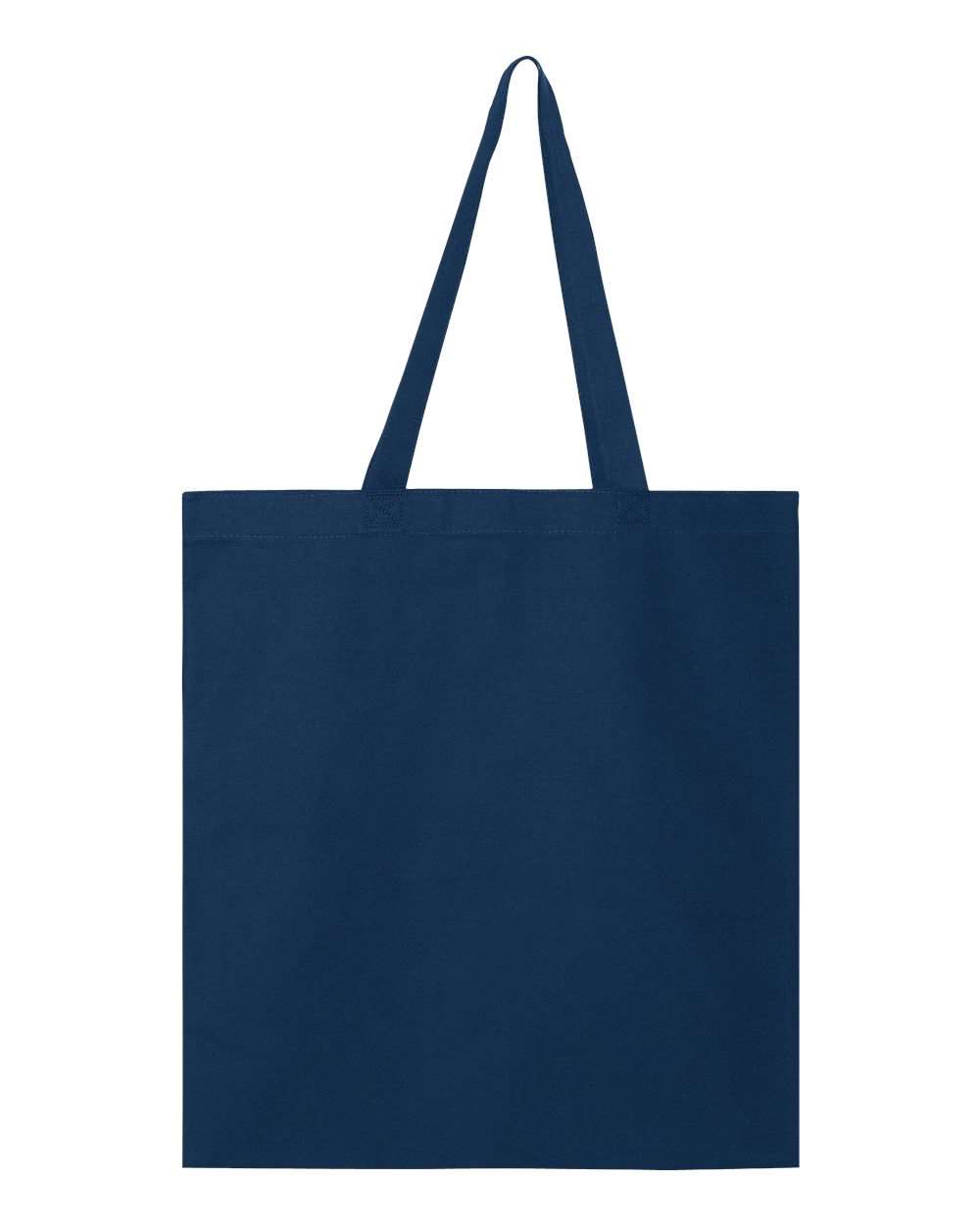 Q-Tees Q800 Canvas Promotional Tote - Navy