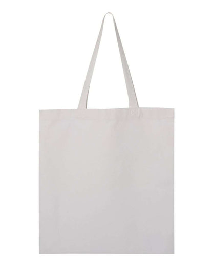 Q-Tees Q800 Canvas Promotional Tote - White