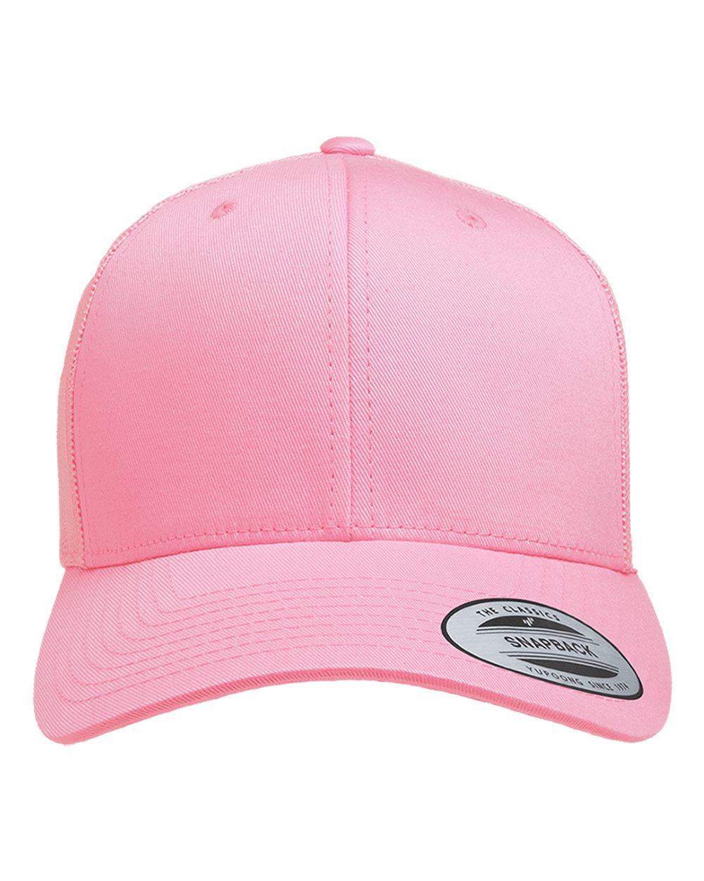 Yupoong 6606 Retro Trucker Cap - Pink