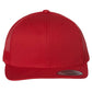 Yupoong 6606 Retro Trucker Cap - Red