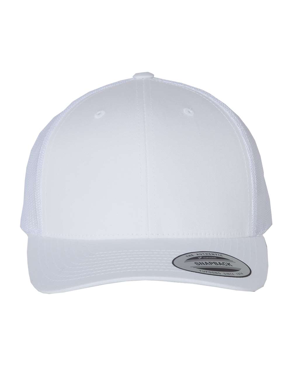 Yupoong 6606 Retro Trucker Cap - White
