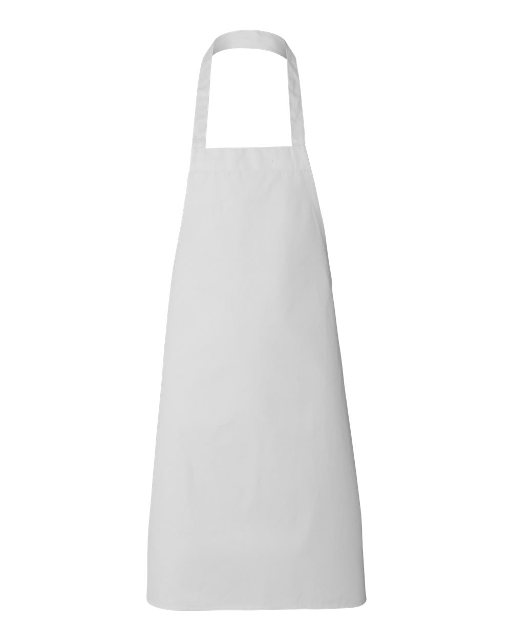 Q-Tees Q2010 Butcher Apron - White