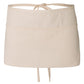 Q-Tees Q2115 Waist Apron with Pockets - Natural