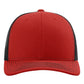 Richardson 112 Snapback Trucker Cap - True Red/Black