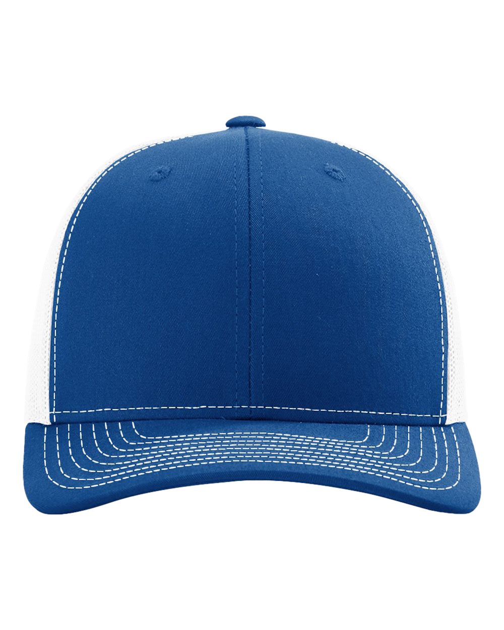 Richardson 112 Snapback Trucker Cap - Royal/White