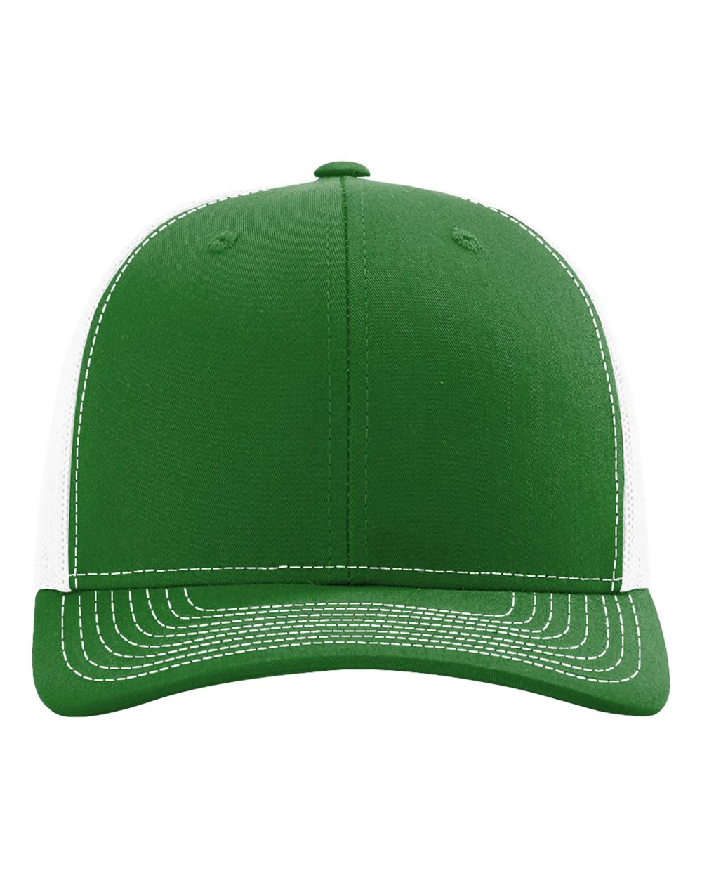Richardson 112 Snapback Trucker Cap - Kelly/White