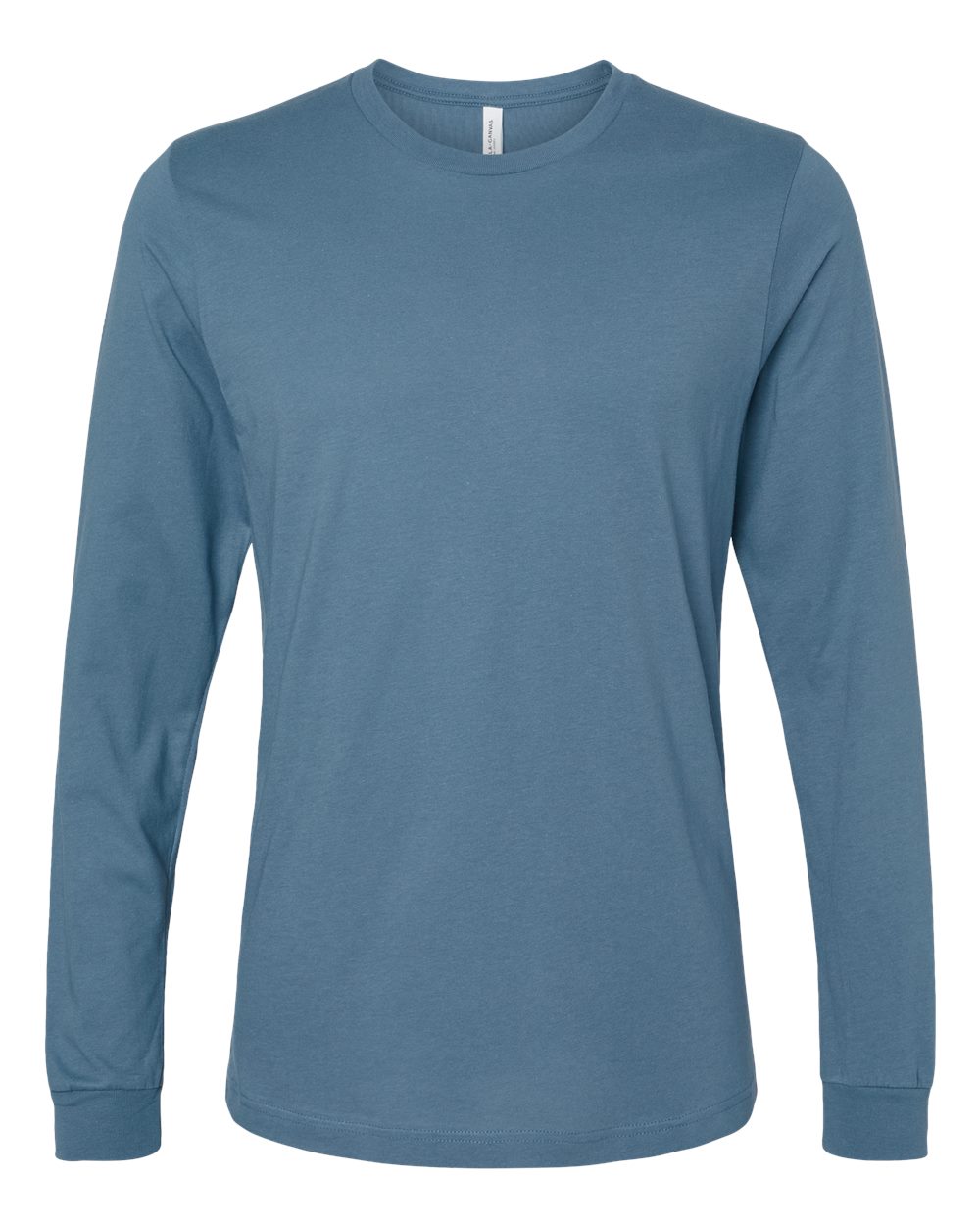 Bella+Canvas 3501 Unisex Jersey Long Sleeve Tee - Steel Blue