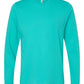 Bella+Canvas 3501 Unisex Jersey Long Sleeve Tee - Teal