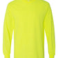 Gildan 5400 Heavy Cotton Long Sleeve T-Shirt - Safety Green