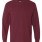 Gildan 5400 Heavy Cotton Long Sleeve T-Shirt - Maroon