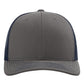 Richardson 112 Snapback Trucker Cap - Charcoal/Navy
