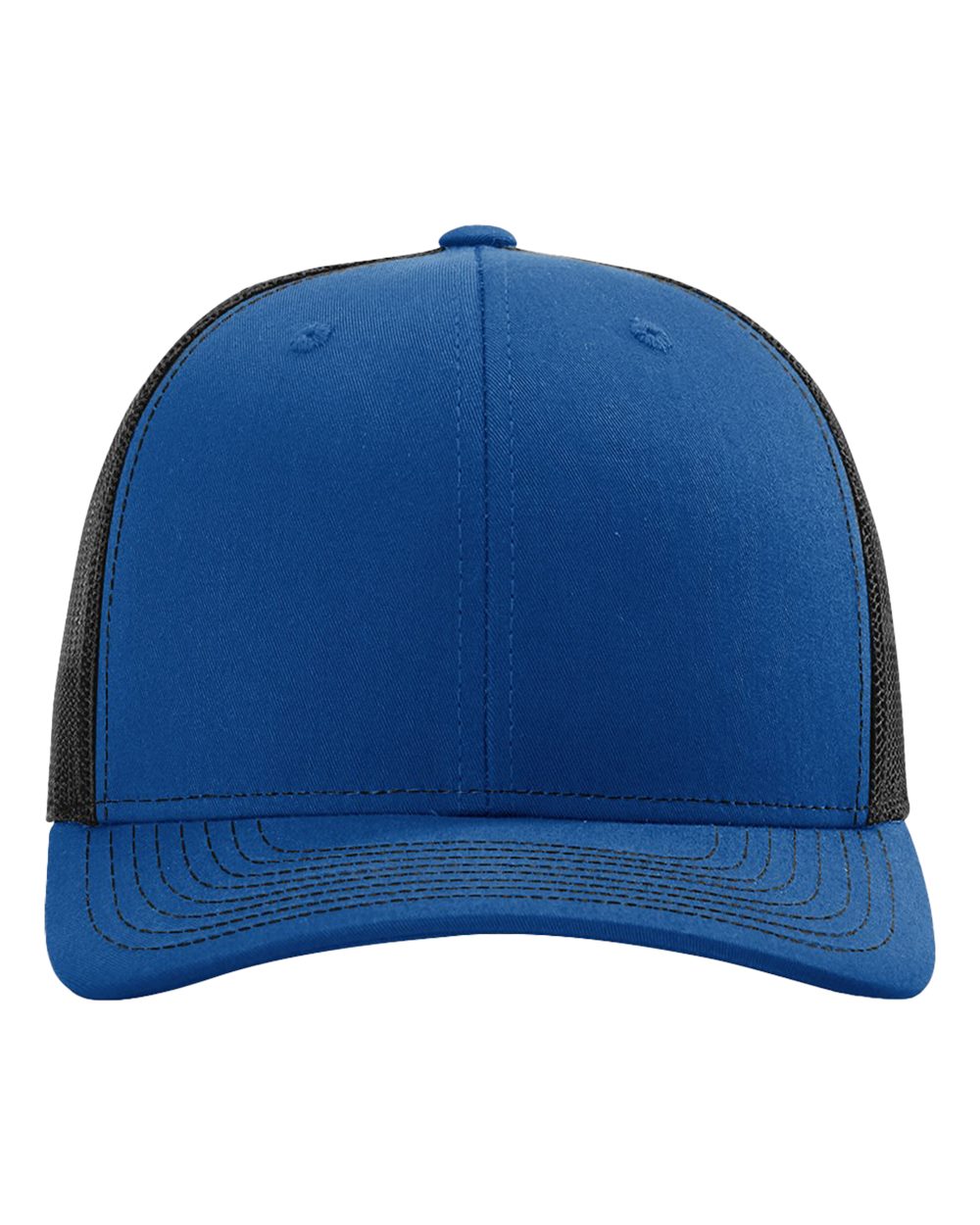 Richardson 112 Snapback Trucker Cap - Royal/Black