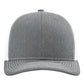 Richardson 112 Snapback Trucker Cap - Heather Grey/White